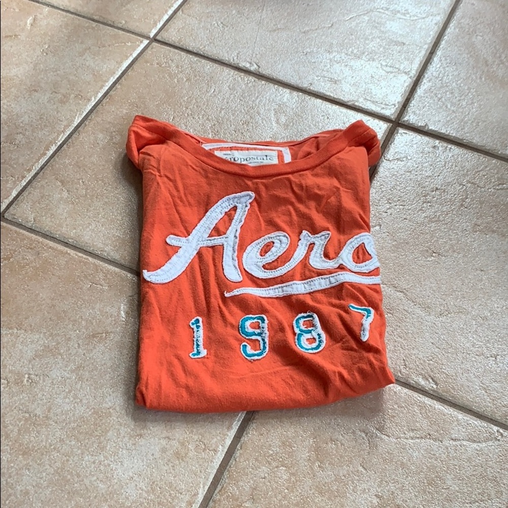 Aeropostale Orange T shirt